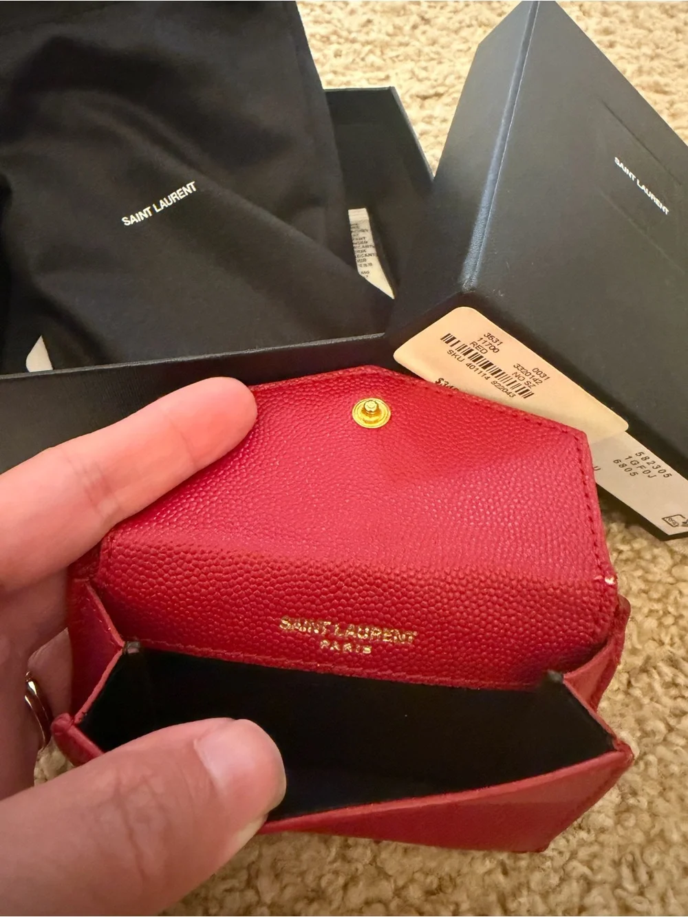 Saint Laurent Uptown Card Holder